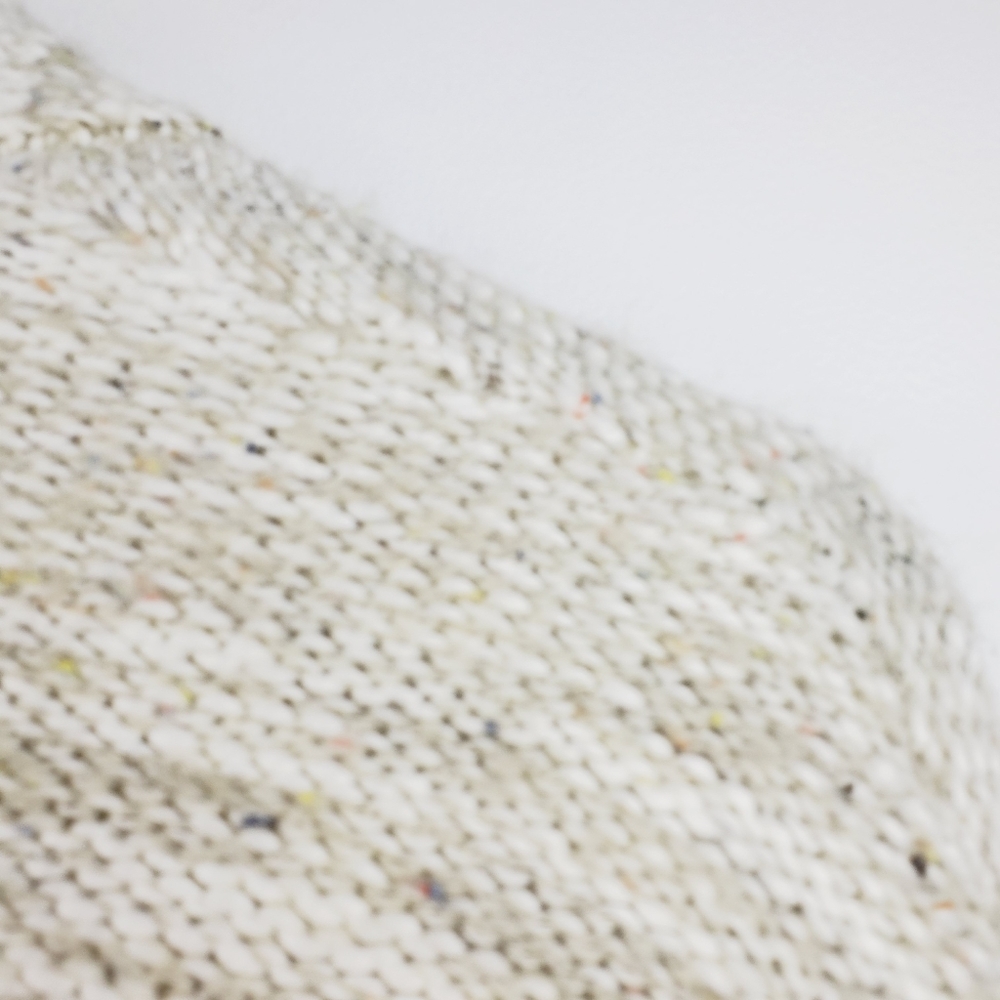 Potters Pot Oatmeal Speckled Cardigan Sz Sm EUC - Picture 5 of 9